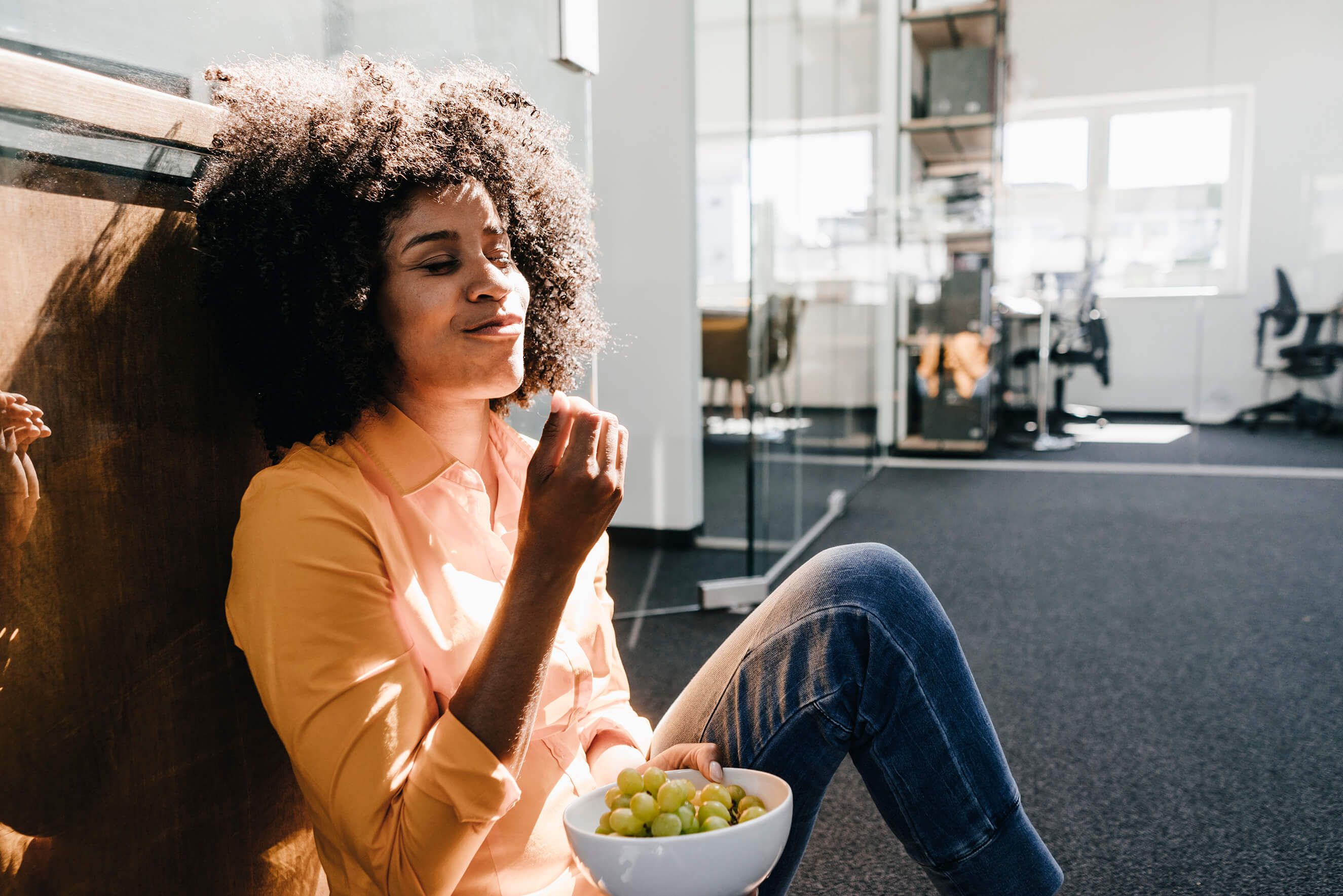 What does mindful eating mean?